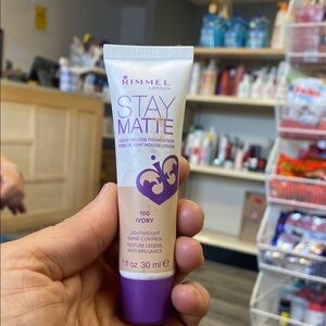 Rimmel London Stay Matte Liquid Mousse Foundation - Ivory